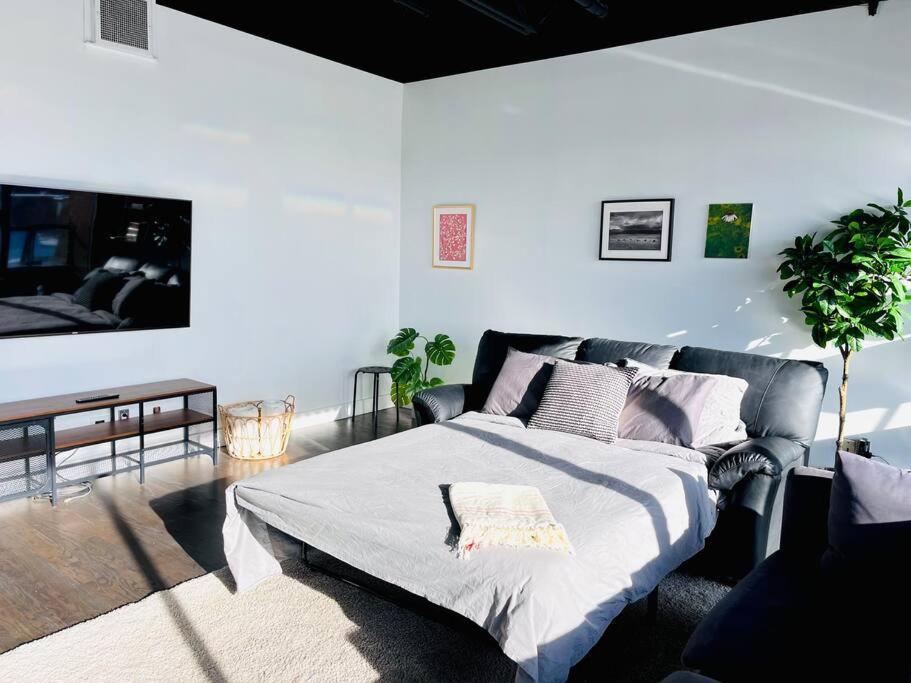 Sunny Penthouse On 17Th Ave, 1 Bedroom, 1 Loft Bed With Ladder, 1 Sofa Bed, Sleeps 6, Downtown Calgary Ngoại thất bức ảnh
